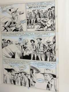 Ticci, Giovanni | Ticci, Giovanni - Tavola originale - Tex n. 148 "Kento non perdona" - (1973) | Catawiki