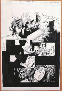 David Finch | Wonder Woman #49 pag. 12 - Original art David Finch - Exemplaire unique - (2016) | Catawiki
