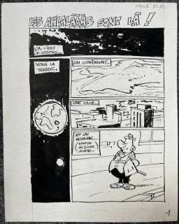 Derib | Derib - Planche originale préliminaire - Les Ahlalàààs - L’Impossible ascension - (1977) | Catawiki