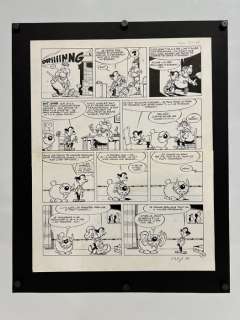 Dupa | Dupa - Planche originale - Cubitus - Gag 77a | Catawiki