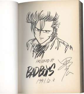 Hiroshi Tanaka Signed Book with Illustration "BAD BOYS" Volume 2 | Mandarake (Big Web)