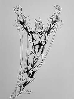 Mitton, Jean-Yves | Mitton, Jean-Yves - Dessin original - Mikros - (2014) | Catawiki