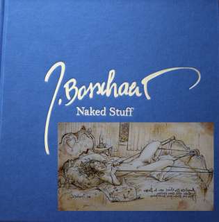 Bosschaert, Jan | Naked Stuff HC + original illustration in colour  - Ode to Da Vinci  - Deluxe hc  - 1st edition (2016) | Catawiki