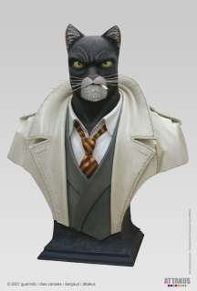 Guarnido, Juanjo - Buste Attakus - Blacksad - John Blaksad (échelle 1/1) - 2006 | Catawiki