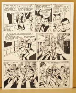 Forton | BOB MORAN - PLANCHE ORIGINALE ENCRE SIGNE - L 35,5 H 50 | The Skull