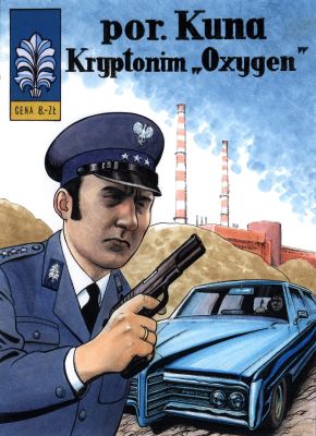Bogusław Polch | Porucznik Kuna. Kryptonim „Oxygen”, okładka (komplet – szkic i kolor) | Galeria Komiksu