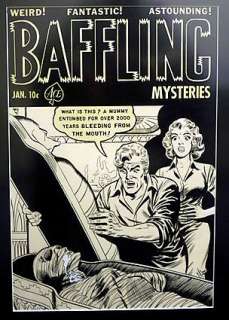 BAFFLING MYSTERIES Issue #13 Cover | ComicConnect