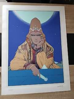 Moebius - 1 Silkscreen - Starwatcher 4 - 1989 | Catawiki