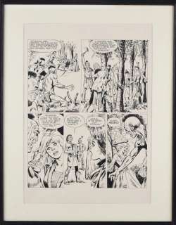 MARCELLO (Raffaele Carlo dit Raphaël) - Planche originale à l’encre… | misc / divers