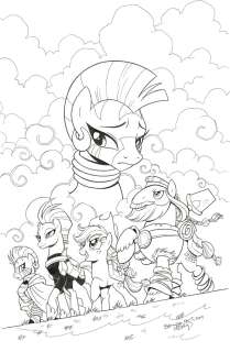 Brenda Hickey - My Little Pony #89 Cover Issue 89 Page Cover