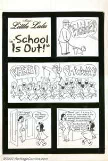 John Stanley and Irving Tripp - Original Art Complete Story (Dell, year unknown). This three-page complete story -