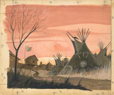 Louis Salverius (1935-1972) - Une journée chez les Indiens