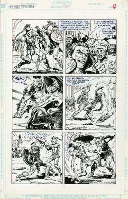 Esteban Maroto | The Atlantis Chronicles n.7 p.4 (DC) | Pop Art Collector