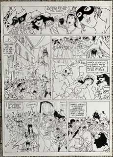 Reculé, Henri - 1 Original page - Le Crépuscule des Anges T2 - Maestro - 1999 | Catawiki