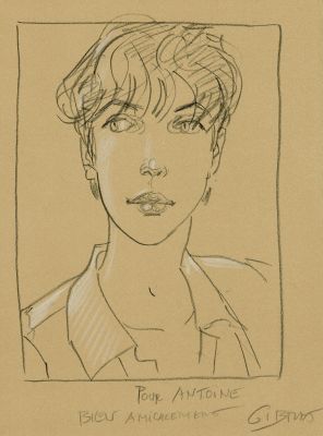 Gibrat | Lot 244 - Mattéo, Sixième époque en édition originale, agrémenté d’une dédicace. Proche de l’état neuf. | Septimus