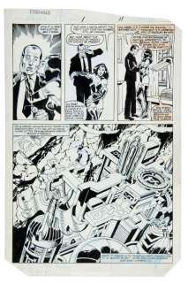 MARVEL COMICS "ETERNALS" ORIGINAL COMIC BOOK ART LOT. | Hake’s