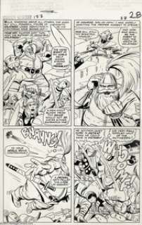 Jack Kirby and Vince Colletta - Journey Into Mystery #122, page 4 Original Art (Marvel, 1965). The Lion of Asgard, -