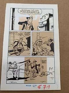 Morris - 1 Bromure originale - Lucky Luke T7 - L’Élixir du Docteur Doxey - 1964 | Catawiki