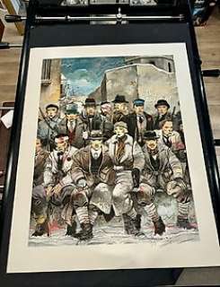 Bilal, Enki - 1 Estampe pigmentaire rehausée unique - Les Phalanges de l’Ordre Noir - 2023 | Catawiki