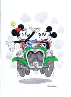 Cardona - 1 Watercolour - Mickey Mouse | Catawiki