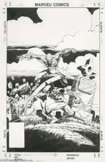 Mark Bright and Al Williamson - Spider-Man Versus Wolverine Cover Original Art (Marvel, 1987). Spider-Man versus -