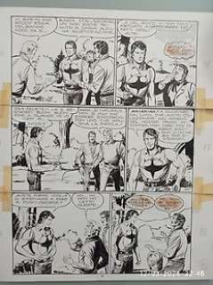 Gallieno, Ferri - Original page - Zagor - n. 59 "Servizio Segreto" | Catawiki