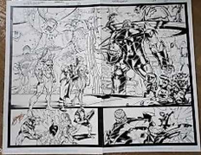 Stormwatch 22x17 - A2 - Splash Page - Stormwatch #27 - 1 Planches originales - Exemplaire unique - 2014 | Catawiki