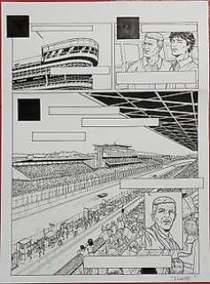 Paquet, Robert - 1 Original page - 24 Heures du Mans - 2016