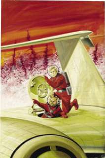 Gray Morrow - Perry Rhodan #90 Cover Original Art (Ace, 1976). Perry Rhodan stars in this stirring scene from the -