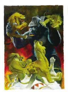 Manuel Sanjulian - "Mighty Joe Young" Painting Original Art (undated). Following on the success of his - | Heritage
