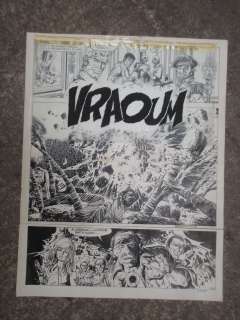 VANCE William (1935-2008) Bob Morane Planche 40 de l’album « Panne… | misc / divers