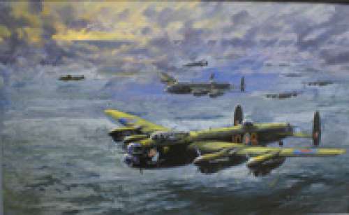 Graham Coton | Avro Lancaster ’We Dood It Too’ 1 (SIGNED) | Illustration Art Gallery