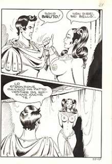 Maghella n. 53 - Tavola originale - "Il bisnonno di De Sade" - 1 Tableau original - 1976 | Catawiki