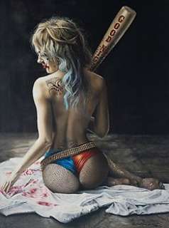 Martin Rodriguez Rio - Harley Quinn - Fine Art Giclée 2/25 - Hand Signed - First Edition | Catawiki