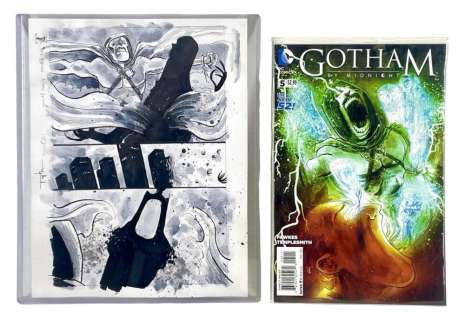 "Gotham by Midnight" Pg 14 Art & Issue #5 Comic | misc / divers