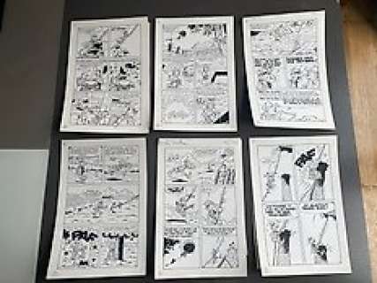 Maréchal, Maurice - 6 Original page - Prudence Petitpas - Destination finale - 1968 | Catawiki