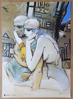 Bilal, Enki - 1 Offset Print - Bleu sang II - Estampe "Bleu Sang II" - numérotée/signée (2005) - 2005 | Catawiki