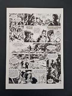 Mitton, Jean Yves / Corteggiani, François - 1 Original page - De Silence et de Sang - n° 5 tome 8 "Les 4 Provinces de l’Avé Maria" - 1994 | Catawiki