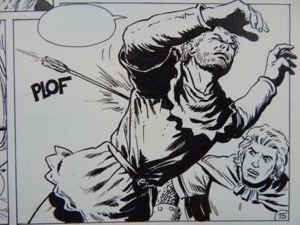 Scholz, Claus - 1 Original page - De Rode Ridder 226 - Het Hels Verbond - 2010 | Catawiki