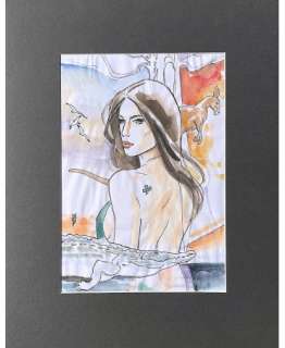 Paper Girl | Original Illustration | MogGallery