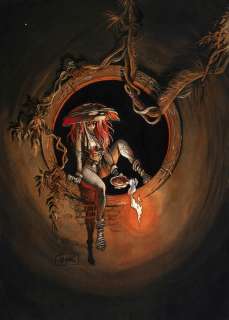 Cromwell | Anita Bomba, illustration Ã  l’encre de Chine et… | Millon