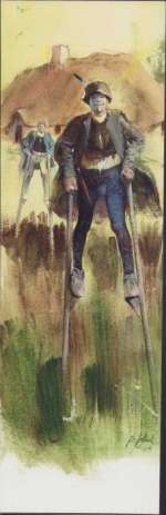 Follet, René - 1 Original colour drawing - Ommegang - 1996 | Catawiki