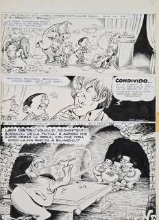 Bonvi (Franco Bonvicini) - 1 Original page - Corriere Ragazzi n. 30 - "Milo Marat" - 1974 | Catawiki