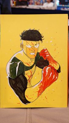 Mario Torrisi - Invincible Commission Sketch