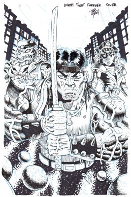 Jake Smith | Death Fight Forever - #3 Variant Cover | Kinetic Collectibles