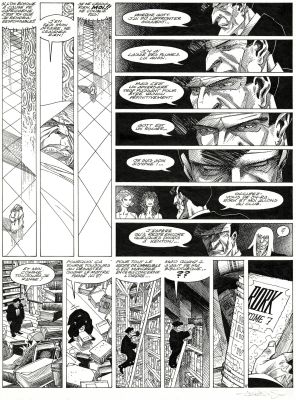 Andreas - Lot 291 - Rork, Capricorne, planche originale à l’encre de chine.