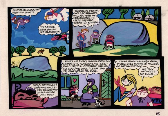 Henryk Jerzy Chmielewski (Papcio Chmiel) | Tytus, Romek i A’Tomek, księga VII, strona 15 | Galeria Komiksu