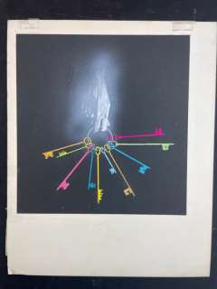 Thole, Karel - 1 Original colour drawing - Le Chiavi del Tempo | Catawiki