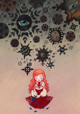 Aliocha Gouverneur | Illustration originale - La Reine des neiges | Daniel Maghen