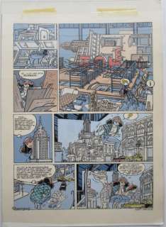 Kuijpers, Henk - 1 Coloration originale + film noir - Franka - Gangsterfilm - 1991 | Catawiki